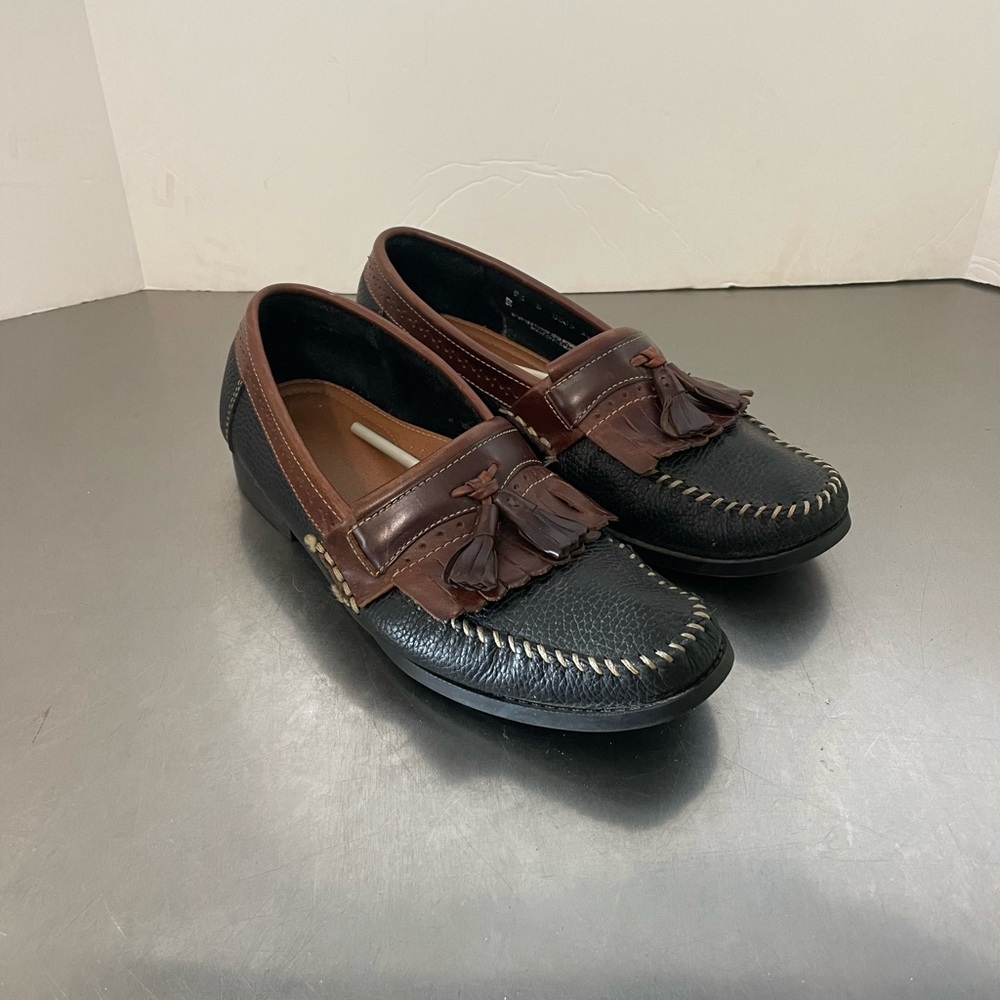Bass Two Tone Leather Loafers Men's size 9.5 - Picture 5 of 5